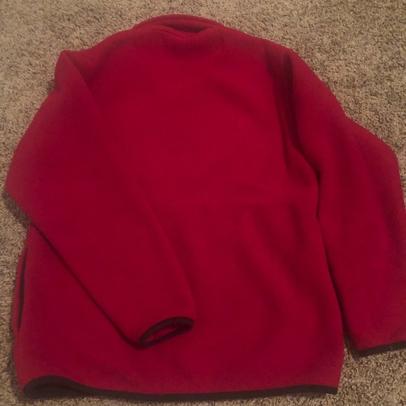 Cabela’s Red Polartec Fleece Zip-up- Size Small - Picture 3 of 3